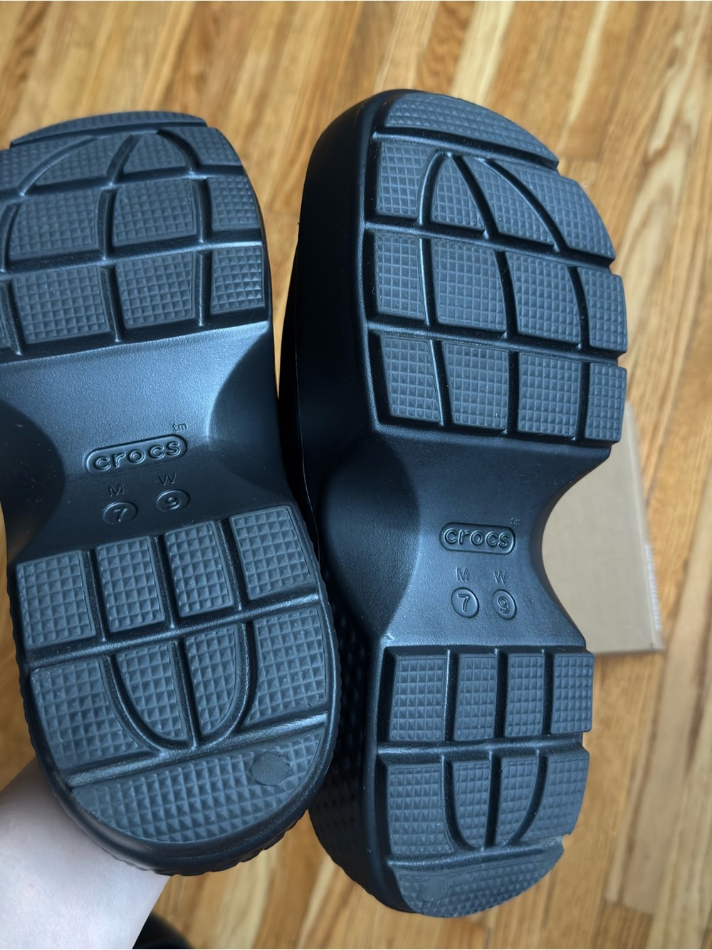 CROCS Platform Slide Sandal - Black - Picture 7 of 7